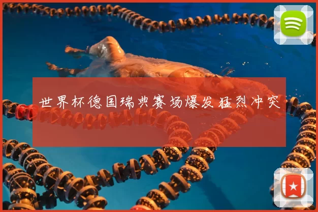 世界杯德国瑞典赛场爆发猛烈冲突